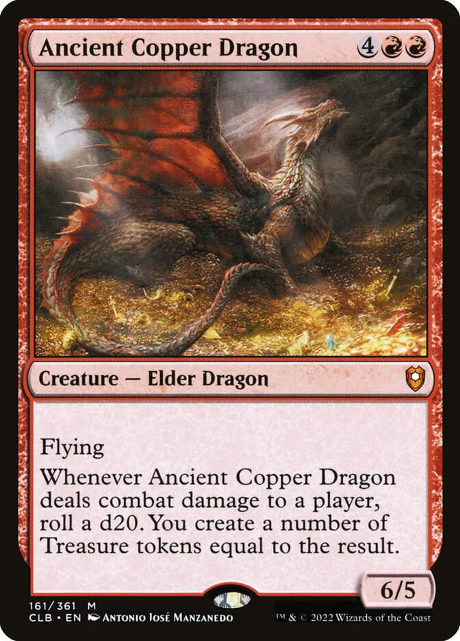 Ancient Copper Dragon (CLB) (161)