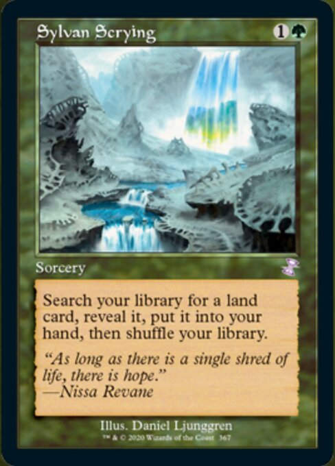 Sylvan Scrying (TSR) (Timeshifted)