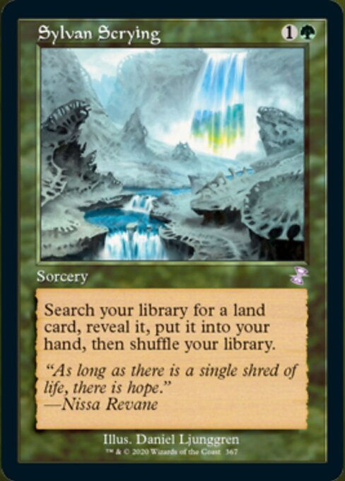 Sylvan Scrying (TSR) (Timeshifted)
