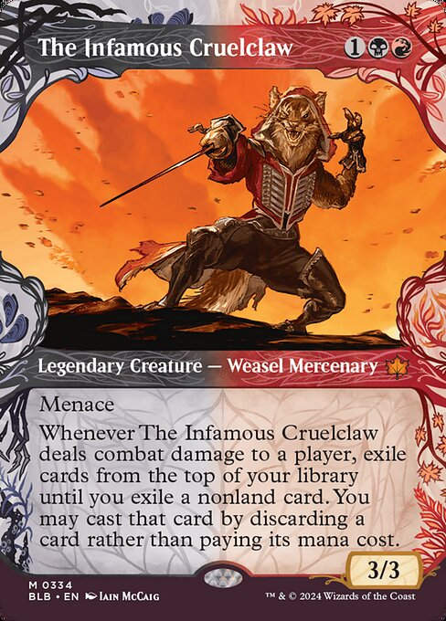 The Infamous Cruelclaw (blb) (334) / Showcase