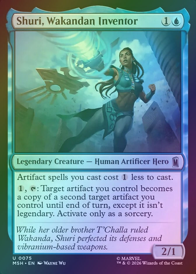 Shuri, Wakandan Inventor (MSH) (75) / Foil