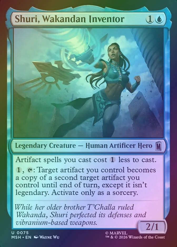 Shuri, Wakandan Inventor (MSH) (75) / Foil