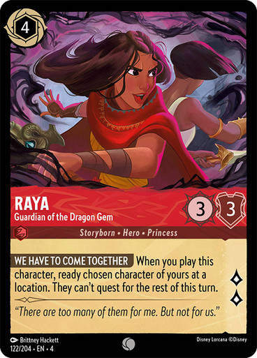 Raya - Guardian of the Dragon Gem (LOR_URS)