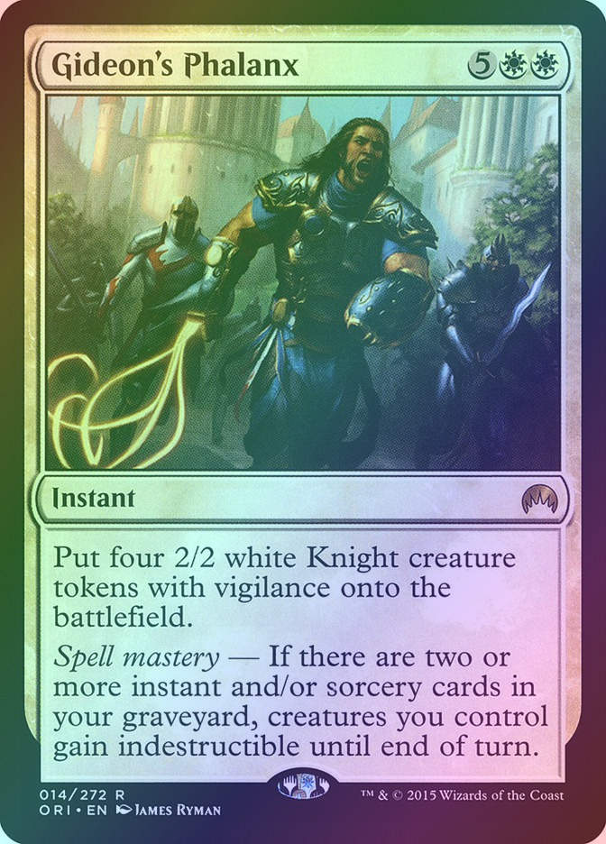 Gideon's Phalanx (ORI) (14) / Foil