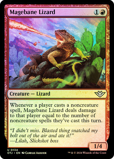 Magebane Lizard (otj) (134) / Foil