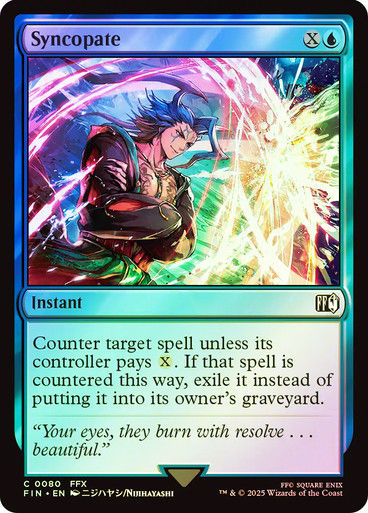 Syncopate (FIN) (80) / Foil