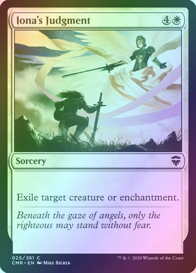Iona's Judgment (CMR) (25) / Foil
