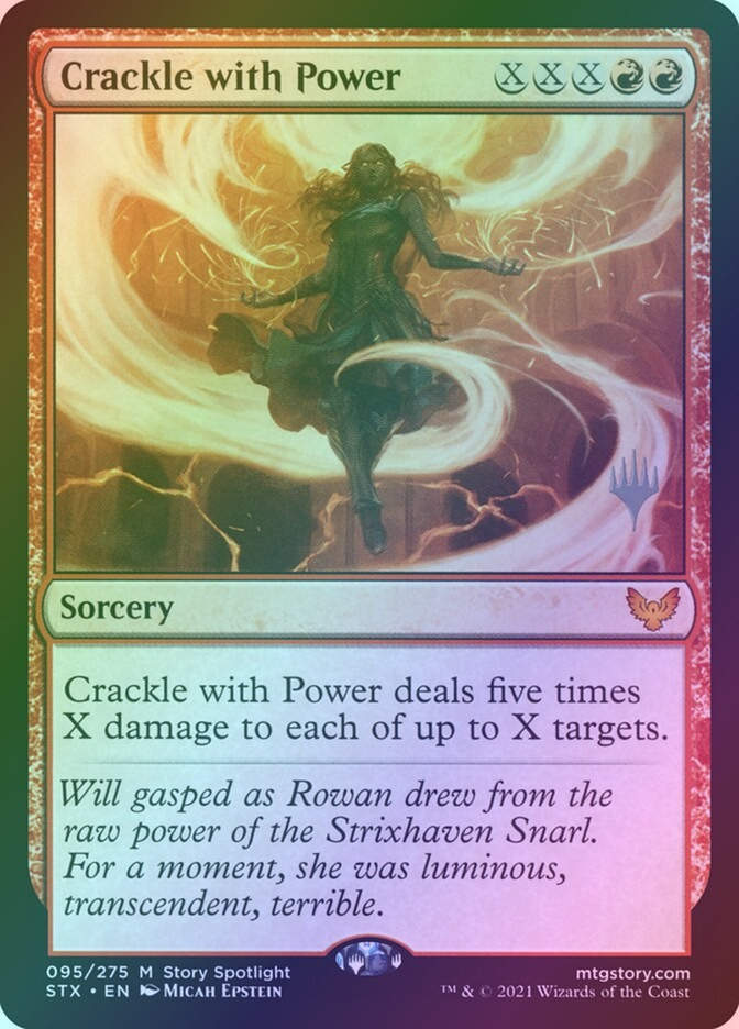 Crackle with Power (PSTX) (95p) / Foil