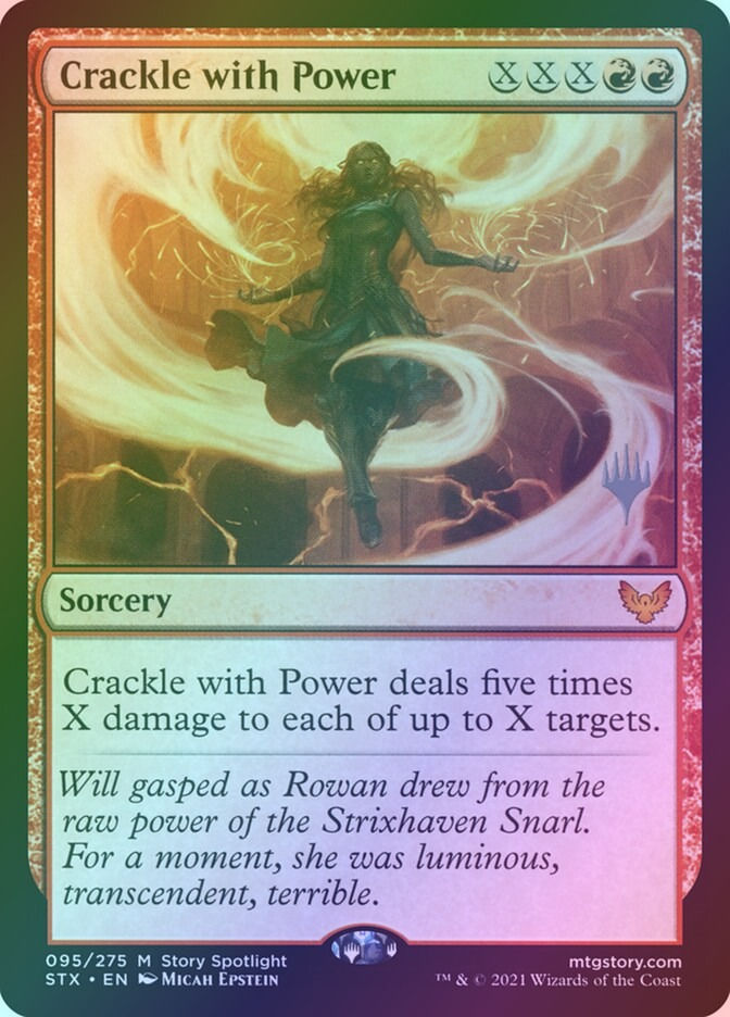 Crackle with Power (PSTX) (95p) / Foil