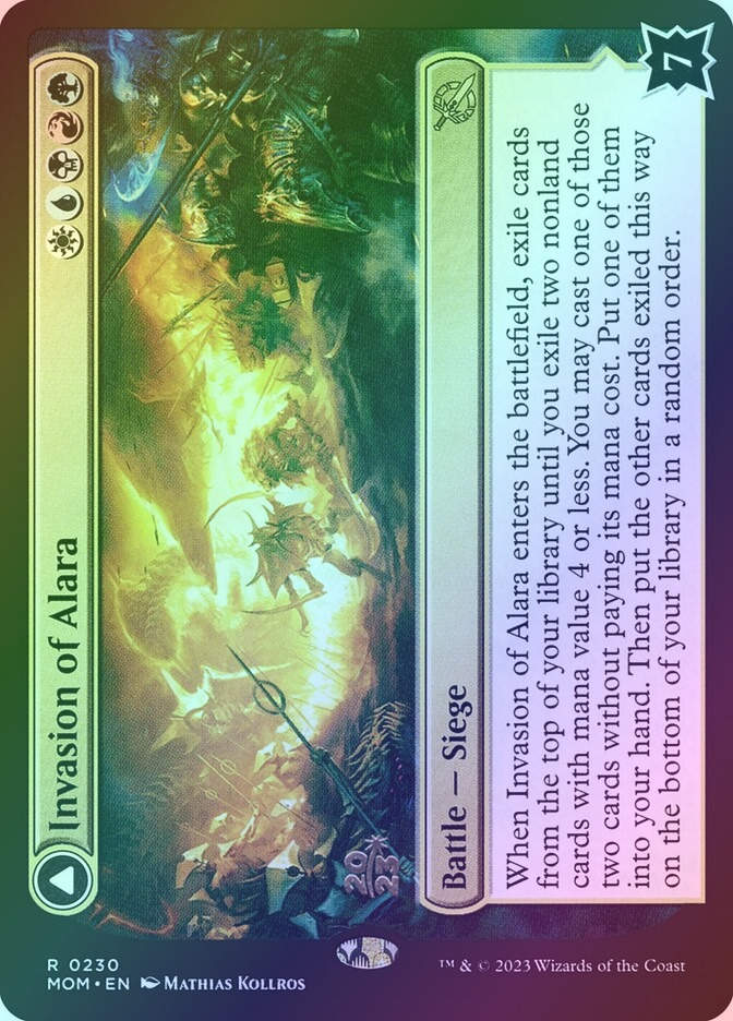 Invasion of Alara // Awaken the Maelstrom (PMOM) (230s) / Foil