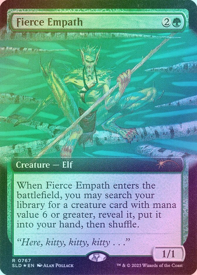 Fierce Empath (SLD) (767) / Extended Art / Foil