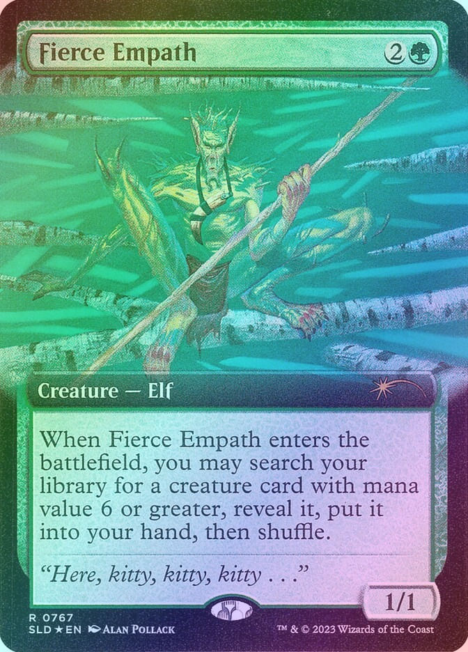 Fierce Empath (SLD) (767) / Extended Art / Foil