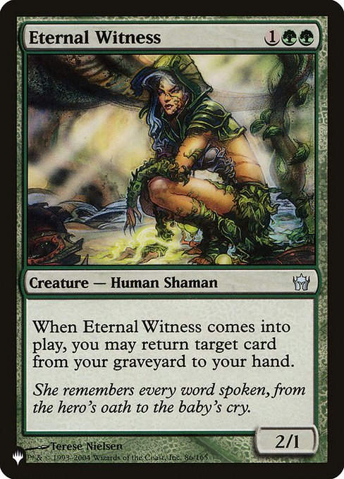 Eternal Witness (PLST) (5DN-86)