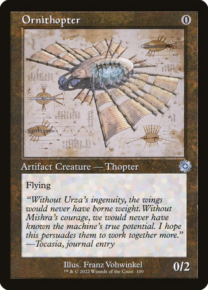 Ornithopter (BRR) (100) / Schematic