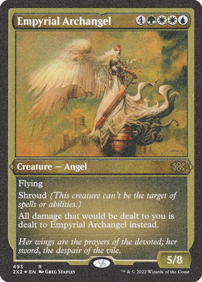 Empyrial Archangel (2X2) (493) / Foil Etched