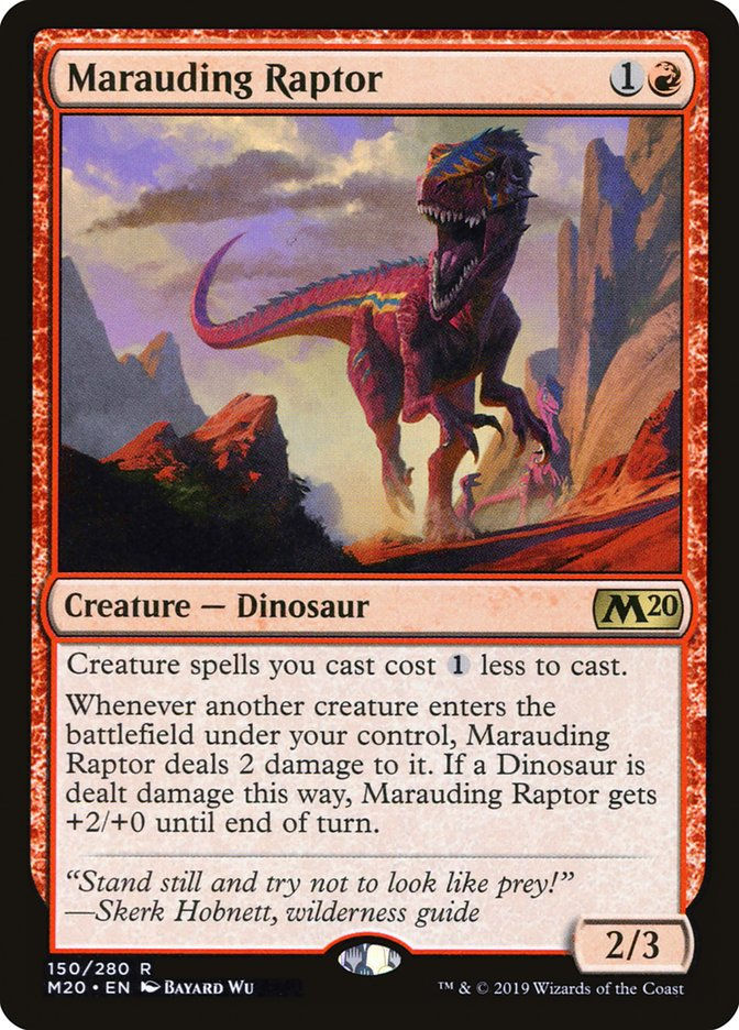 Marauding Raptor (M20) (150)