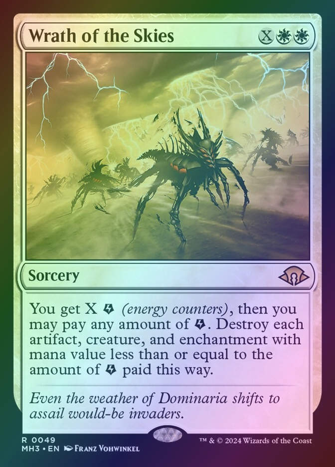 Wrath of the Skies (MH3) (49) / Foil