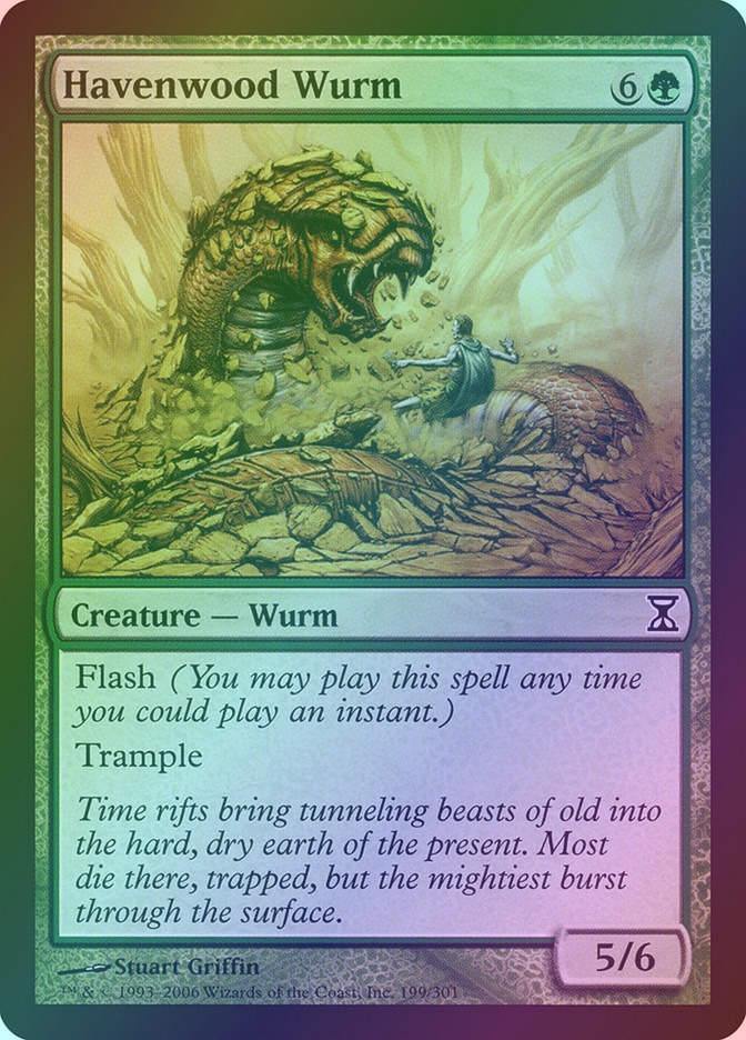 Havenwood Wurm (TSP) (199) / Foil