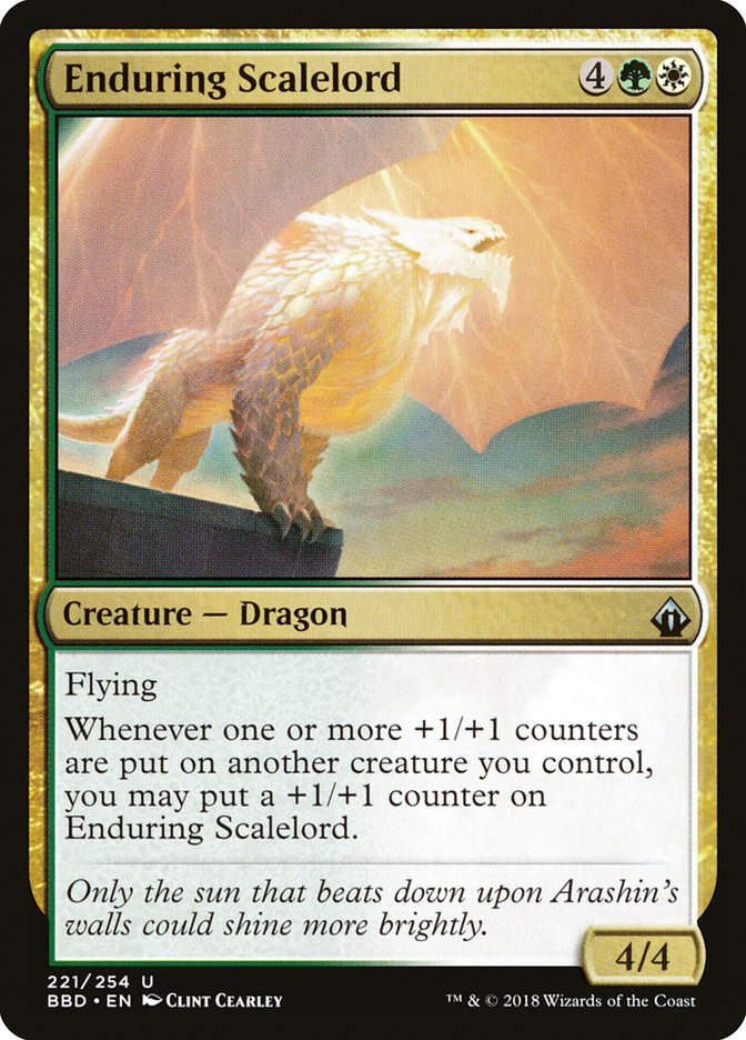 Enduring Scalelord (BBD) (221) / Foil