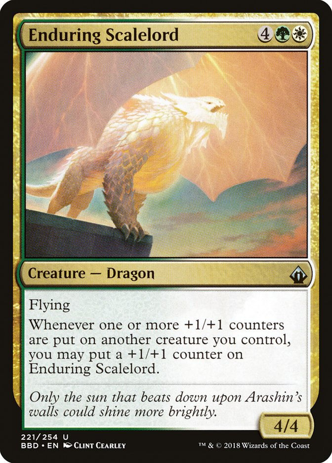 Enduring Scalelord (BBD) (221) / Foil