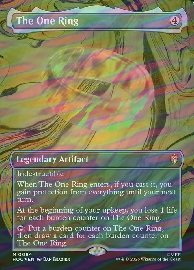 The One Ring (HOC) (84) / Borderless / Surge Foil