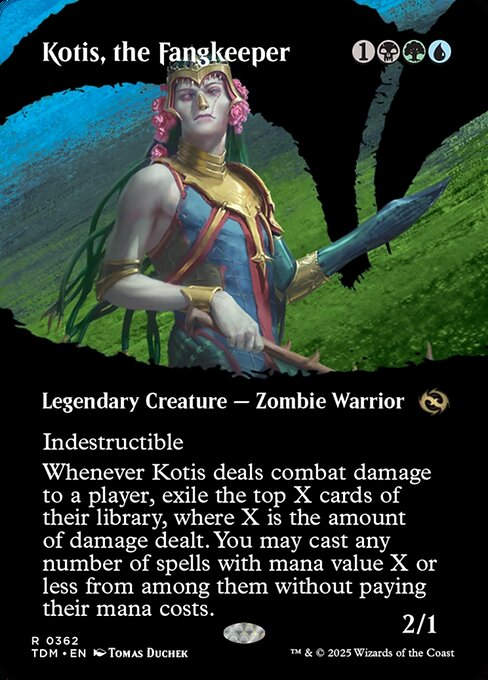 Kotis, the Fangkeeper (TDM) (362) / Borderless Showcase