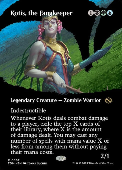 Kotis, the Fangkeeper (TDM) (362) / Borderless Showcase