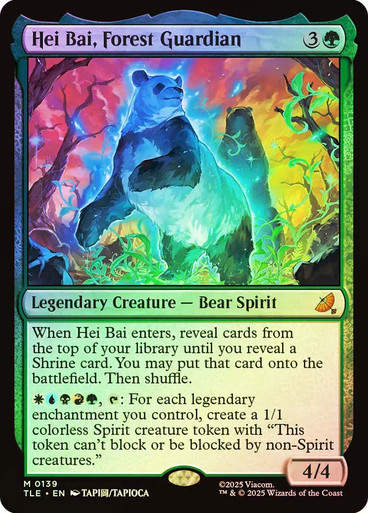 Hei Bai, Forest Guardian (TLE) (139) / Foil