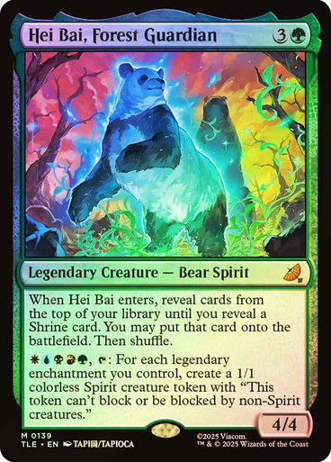 Hei Bai, Forest Guardian (TLE) (139) / Foil