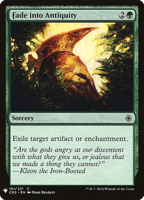 Fade into Antiquity (PLST) (CN2-181)