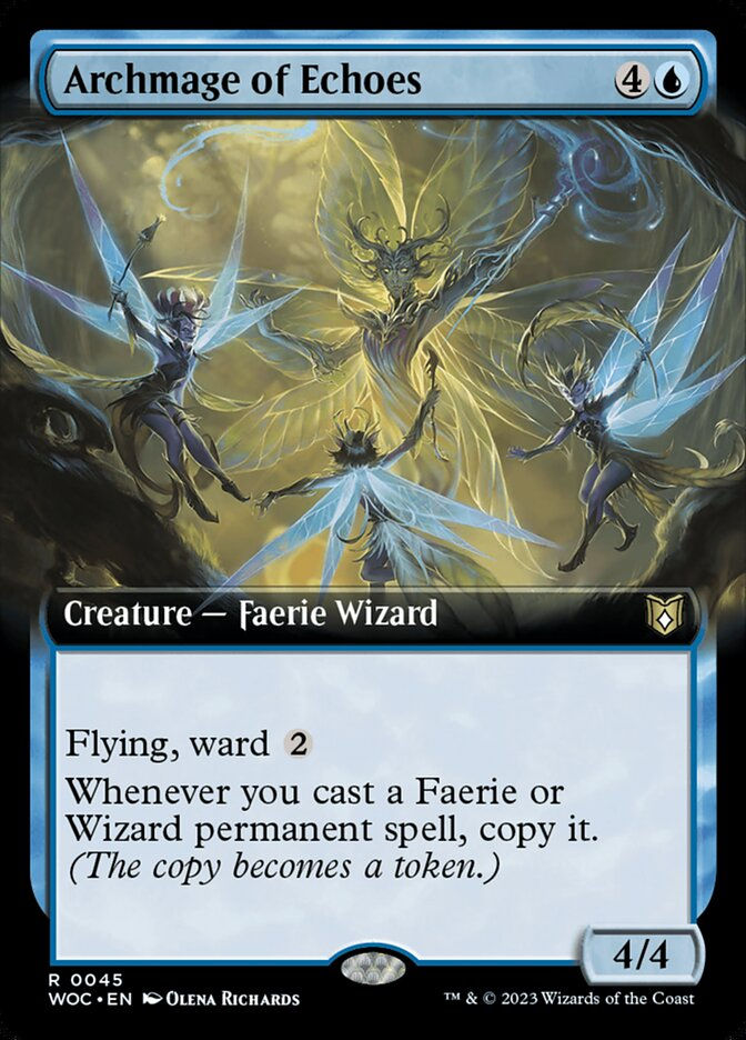 Archmage of Echoes (WOC) (45) / Extended Art