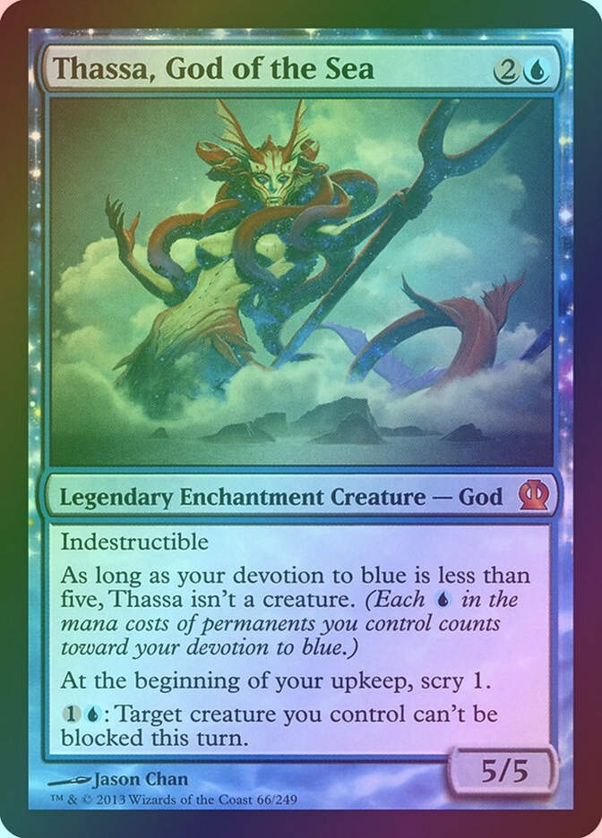 Thassa, God of the Sea (THS) (66) / Foil