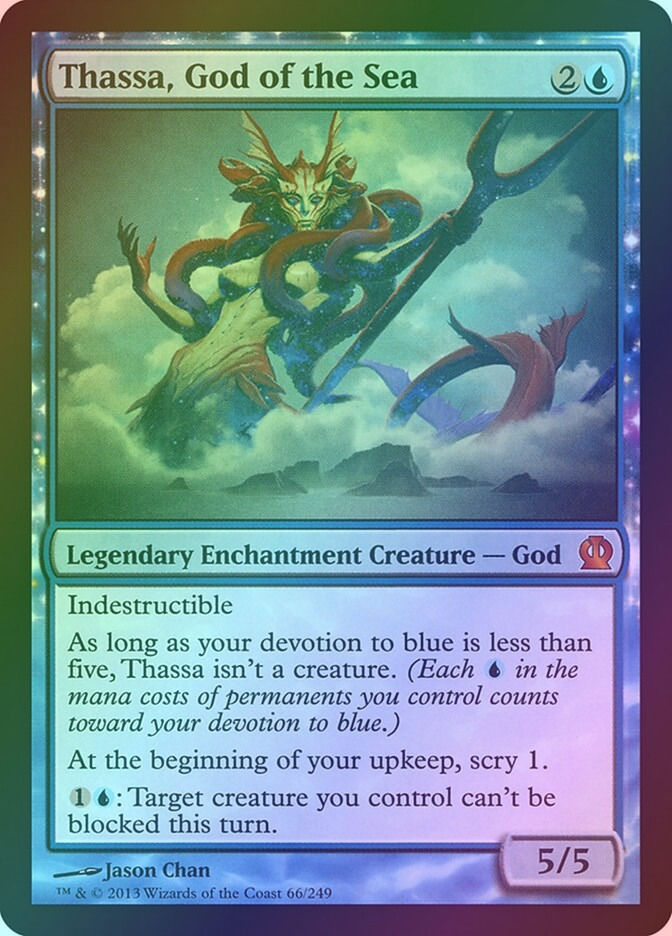 Thassa, God of the Sea (THS) (66) / Foil