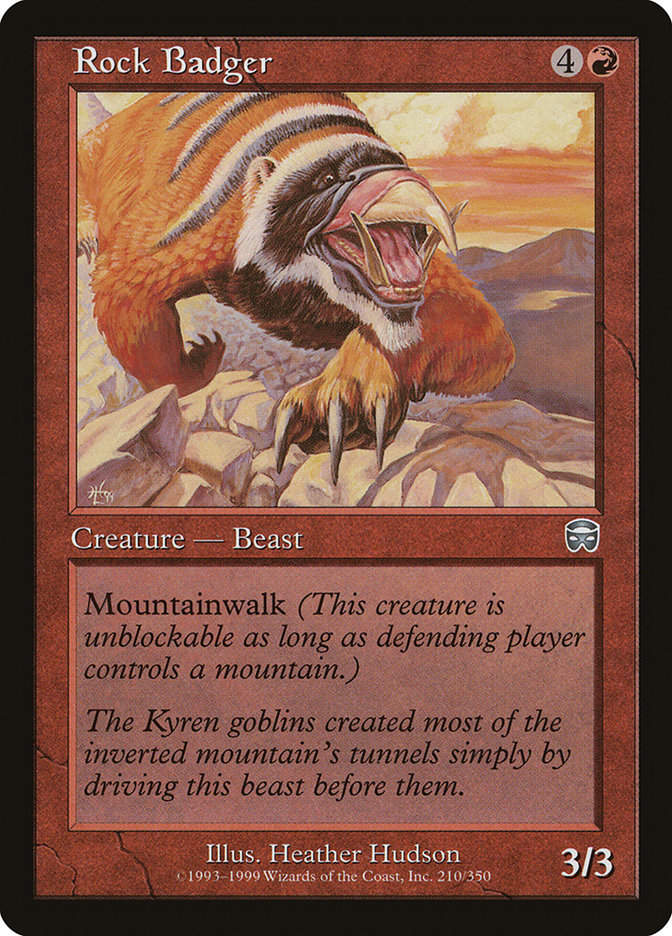 Rock Badger (MMQ) (210)