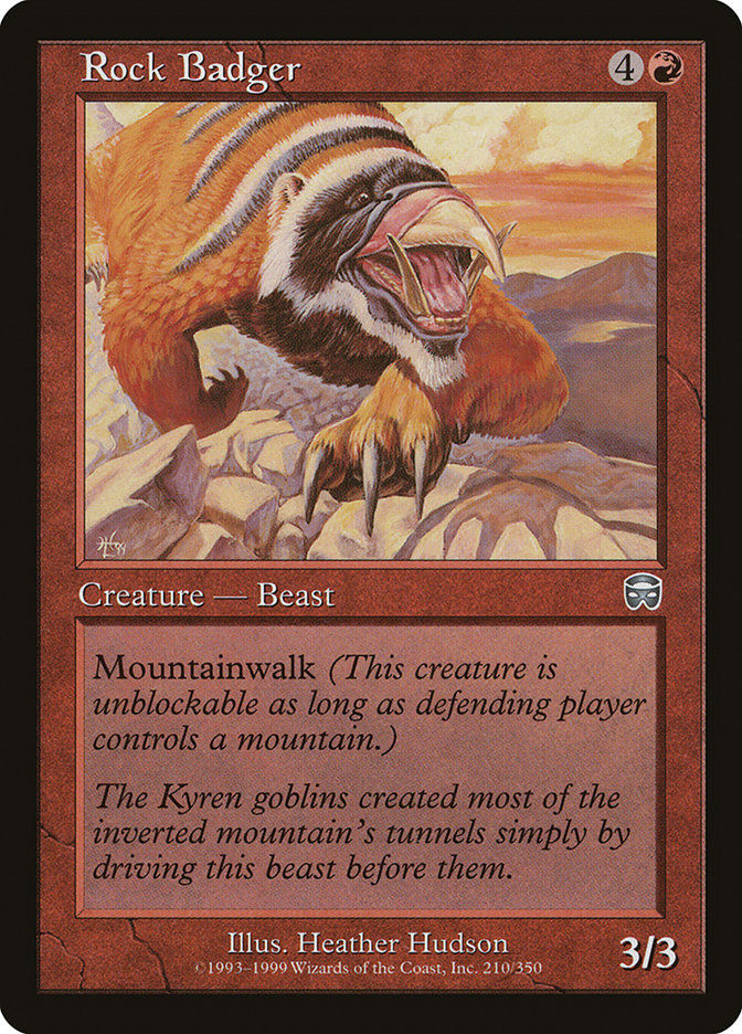 Rock Badger (MMQ) (210)