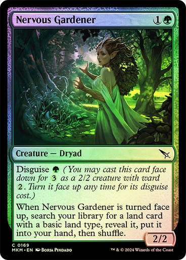 Nervous Gardener (mkm) (169) / Foil
