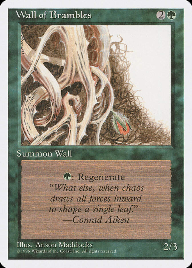 Wall of Brambles (4ED) (282)