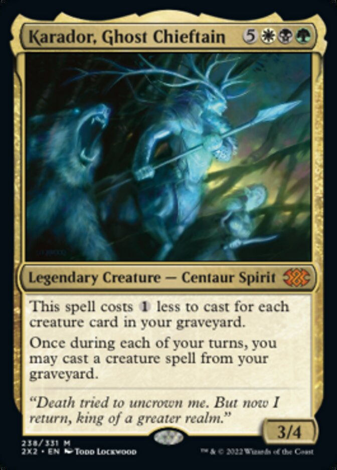 Karador, Ghost Chieftain (2X2)