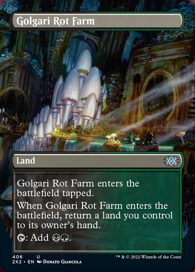 Golgari Rot Farm (2X2) / Borderless