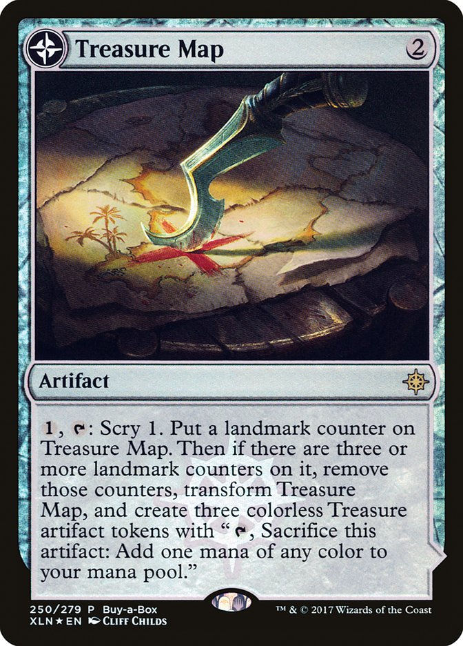 Treasure Map // Treasure Cove (PXTC) (250) / Foil — cara 1 de 2