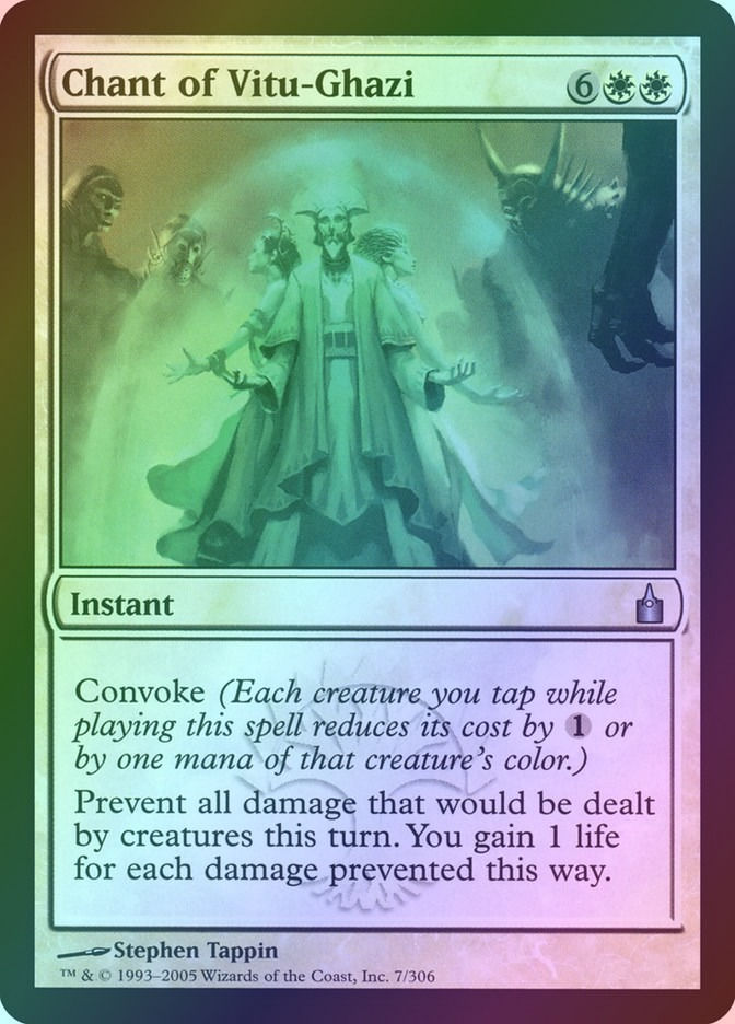 Chant of Vitu-Ghazi (RAV) (7) / Foil