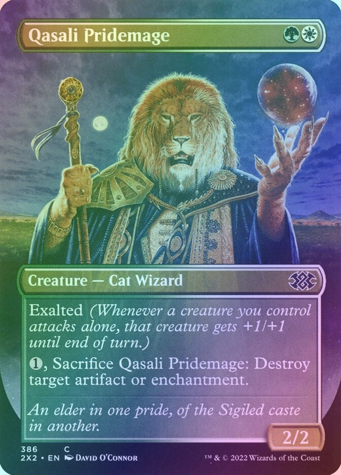 Qasali Pridemage (2X2) (386) / Borderless / Foil