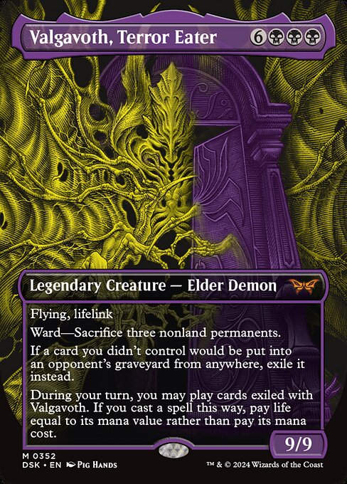 Valgavoth, Terror Eater (DSK) (352) / Borderless