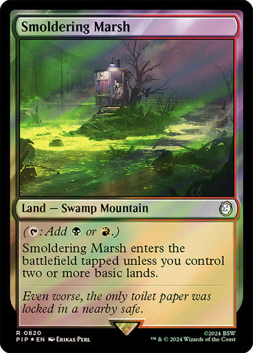 Smoldering Marsh (pip) (820) / Surge Foil