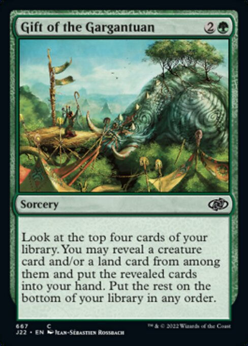 Gift of the Gargantuan (J22))