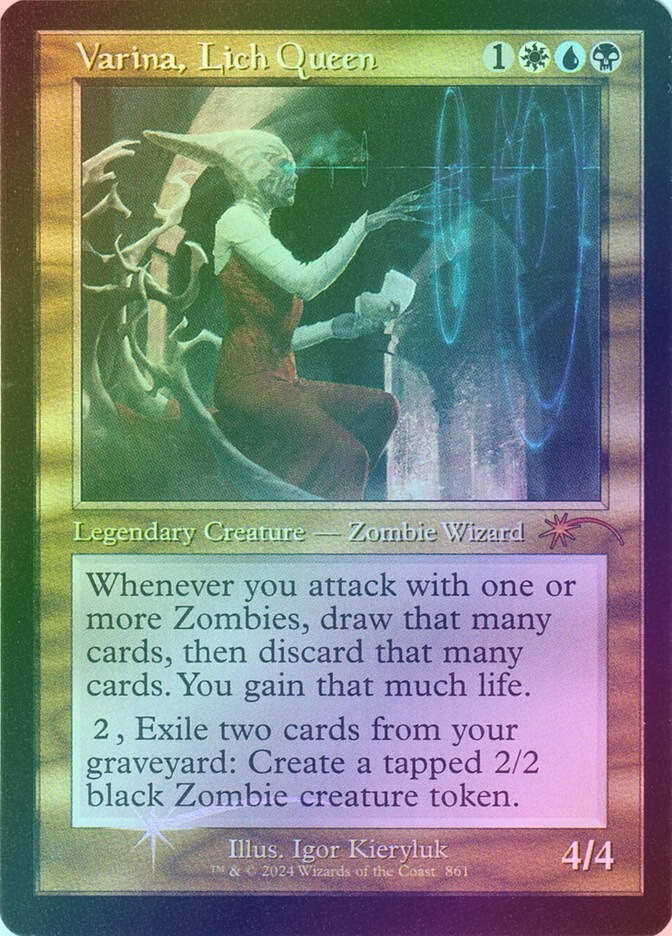 Varina, Lich Queen (SLD) (861) / Foil