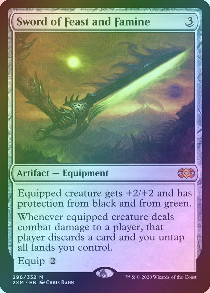 Sword of Feast and Famine (2XM) (296) / Foil