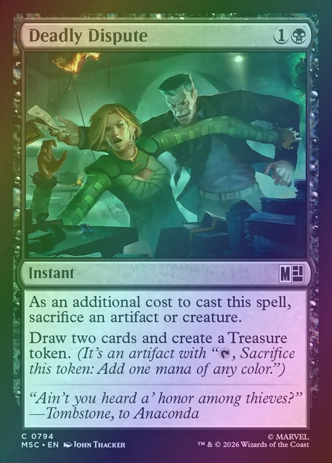 Deadly Dispute (MSC) (794) / Foil