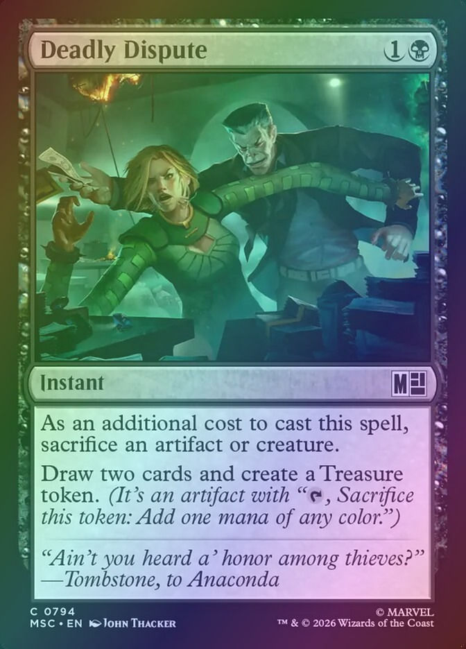 Deadly Dispute (MSC) (794) / Foil