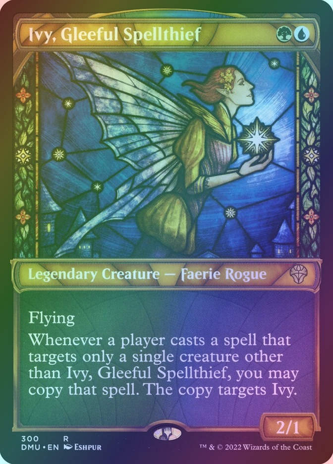 Ivy, Gleeful Spellthief (DMU) (300) / Showcase / Foil